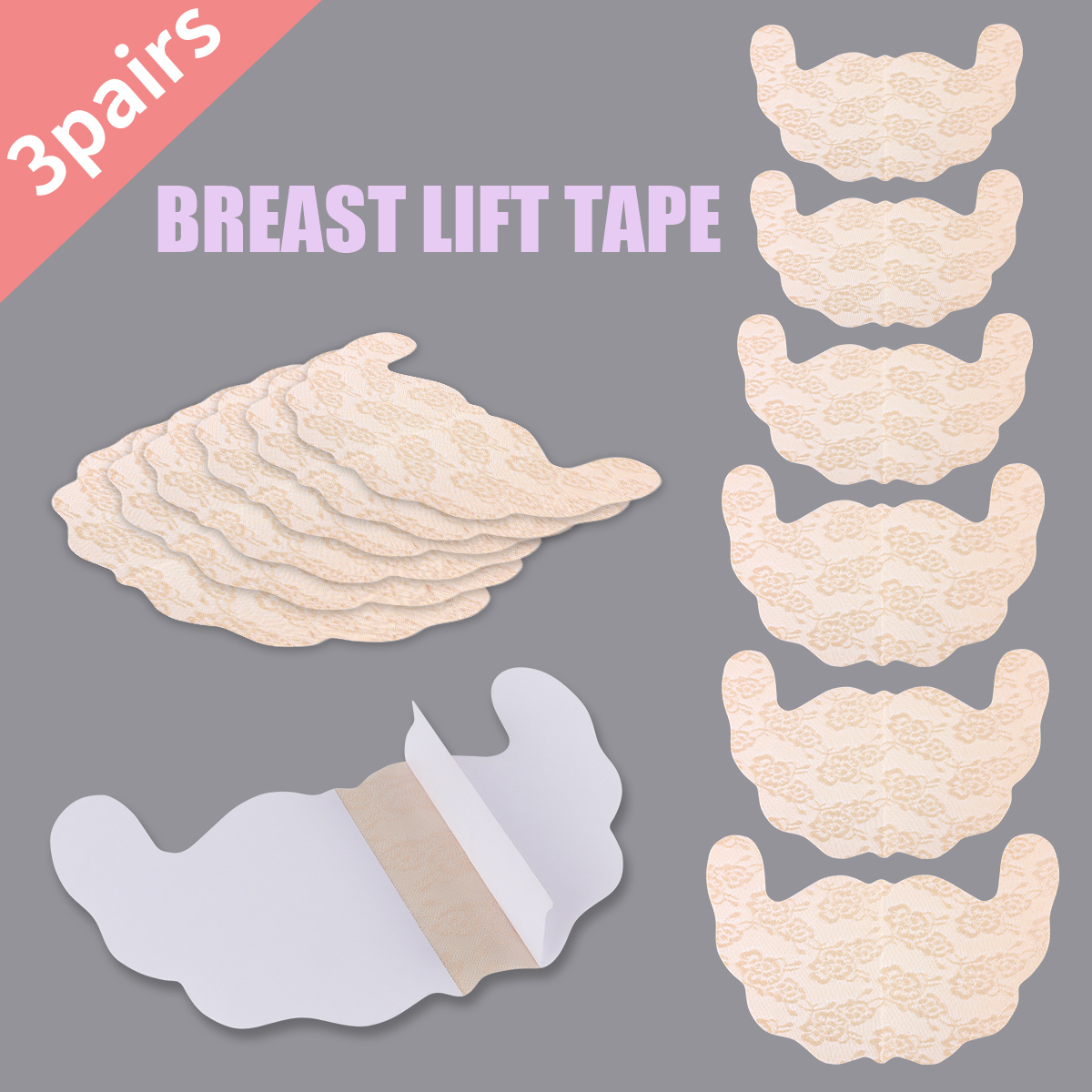 6-Piece Set of Invisible Bra T - Strapless Bra Adhesive ulasan dan harga