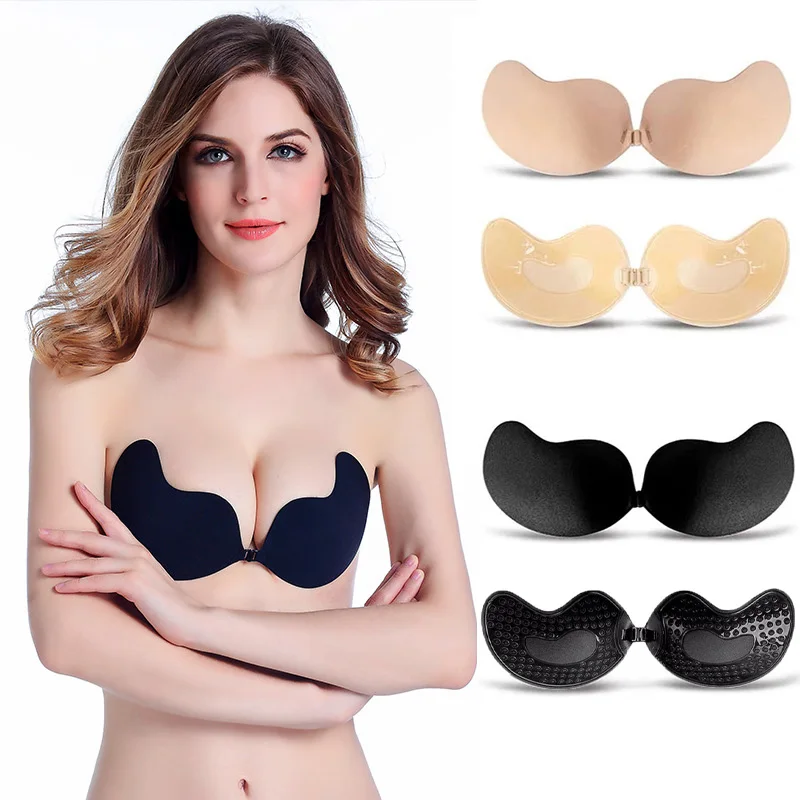 Sexy Women's Bra Invisible Pus - Strapless Bra Adhesive ulasan dan harga