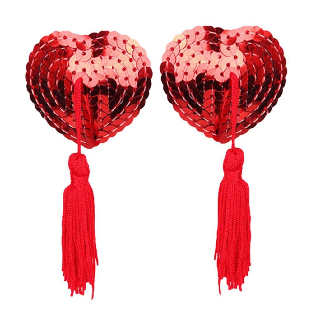 1 Pair Sexy Heart Shape Bra Ni - Strapless Bra Adhesive ulasan dan harga